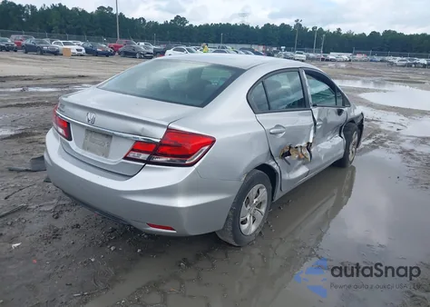 2013 Honda Civic Lx из США, поврежденный, VIN 19XFB2F58DE215786